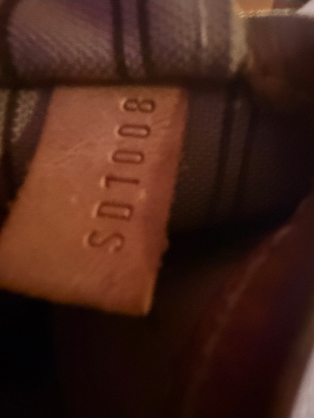 Monogram Canvas Tote in Brown and Tan - Picture 11 of 16
